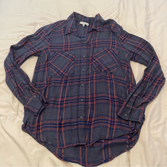 Lucky Brand Tops - Lucky Brand Plaid Women’s Button-Up Shirt Size XS
